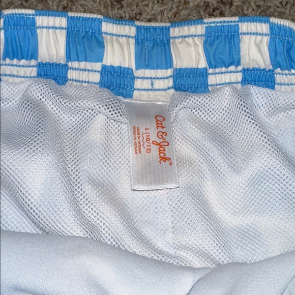 Boys Cat and Jack swim trunks. Size large or 10–12 - Picture 2 of 4
